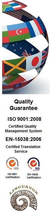 A DEDICATED EAST SUSSEX TRANSLATION SERVICES COMPANY WITH ISO 9001 & EN 15038/ISO 17100